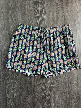 Pickwick Italian Swim Trunks | Summer Calling 1893 | All-Over Pineapple Print